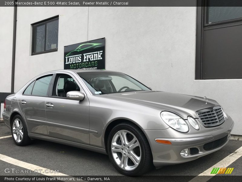 Pewter Metallic / Charcoal 2005 Mercedes-Benz E 500 4Matic Sedan