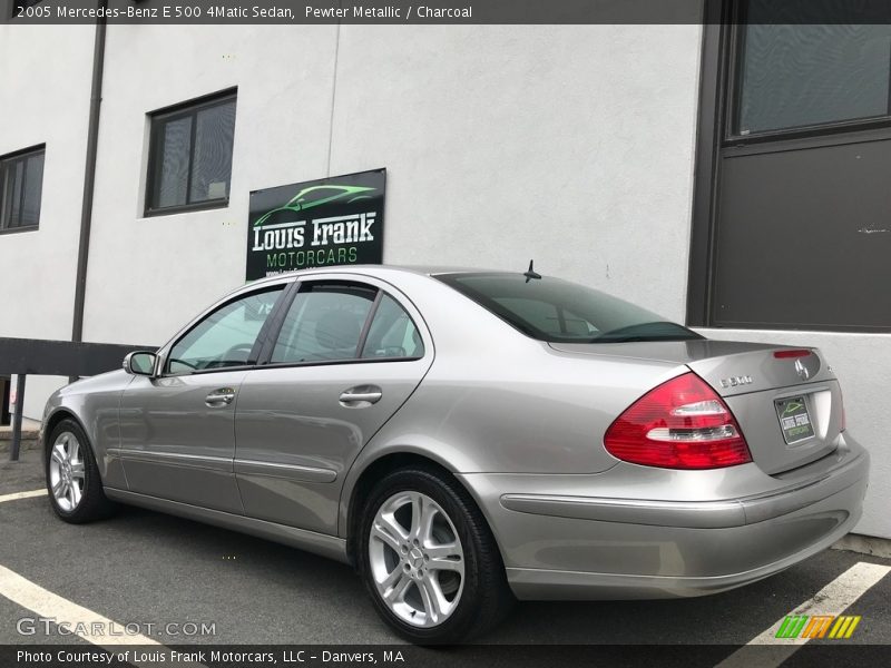 Pewter Metallic / Charcoal 2005 Mercedes-Benz E 500 4Matic Sedan