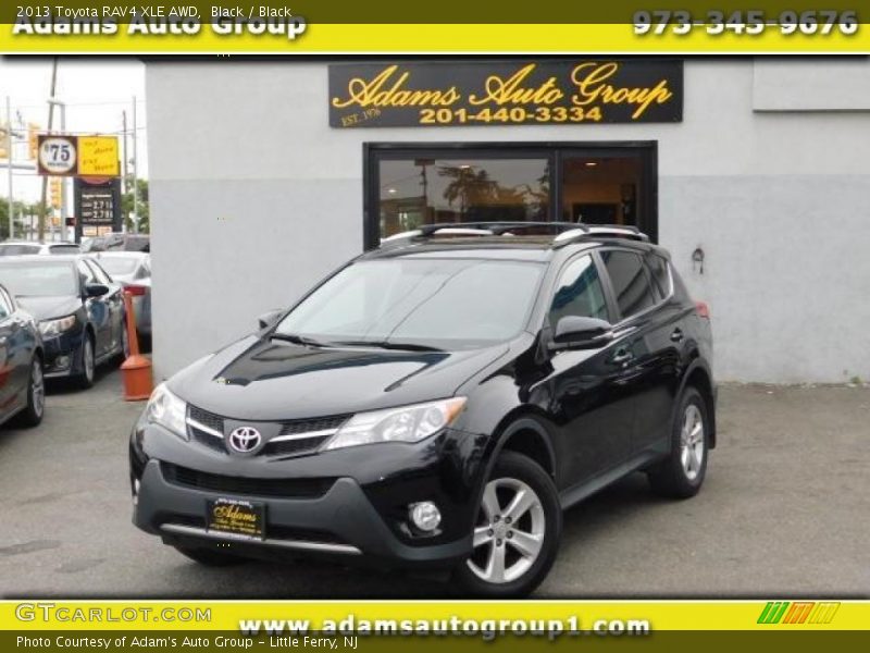 Black / Black 2013 Toyota RAV4 XLE AWD