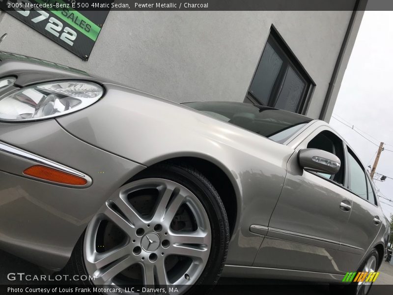 Pewter Metallic / Charcoal 2005 Mercedes-Benz E 500 4Matic Sedan