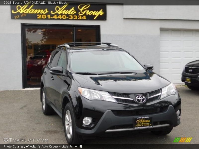 Black / Black 2013 Toyota RAV4 XLE AWD