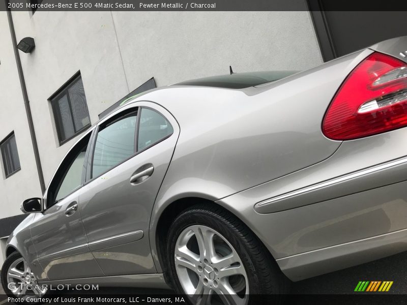 Pewter Metallic / Charcoal 2005 Mercedes-Benz E 500 4Matic Sedan