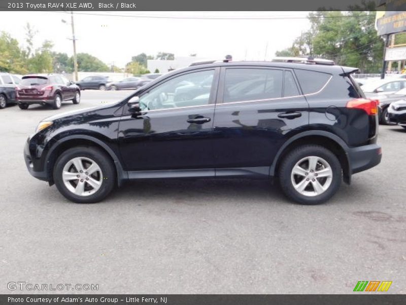 Black / Black 2013 Toyota RAV4 XLE AWD