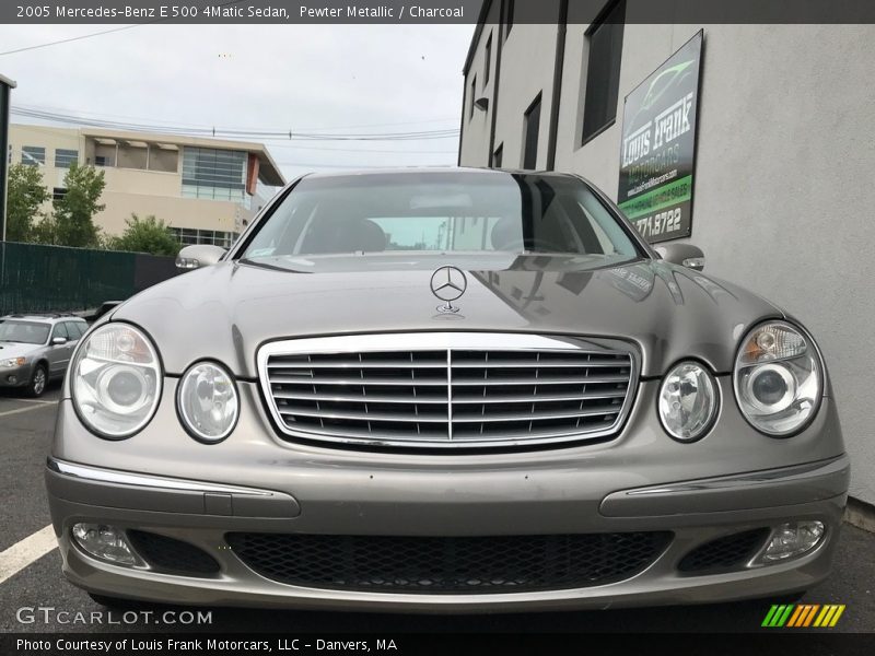 Pewter Metallic / Charcoal 2005 Mercedes-Benz E 500 4Matic Sedan