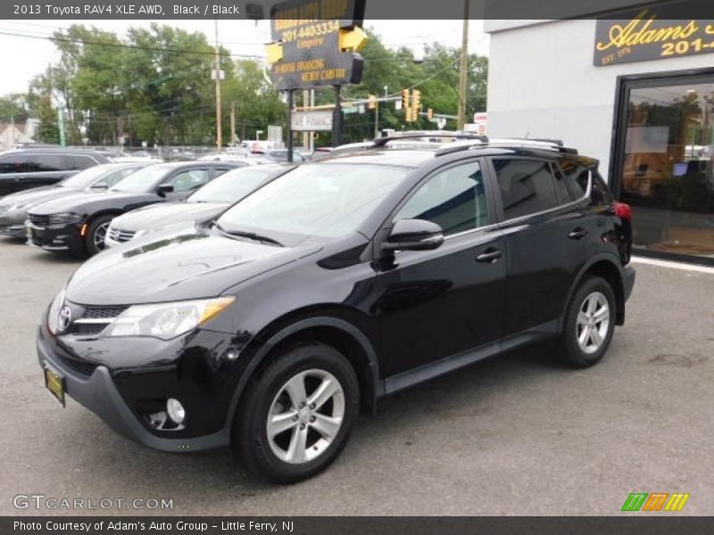 Black / Black 2013 Toyota RAV4 XLE AWD