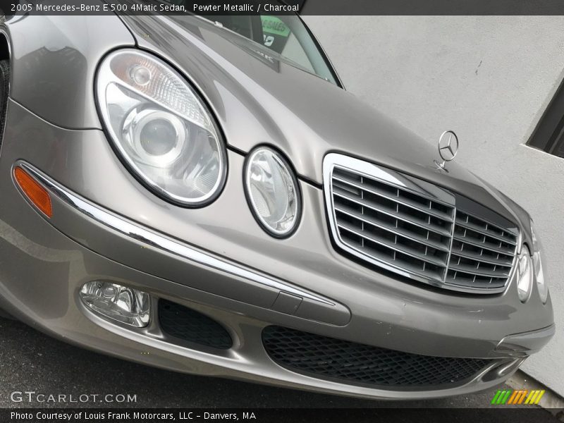 Pewter Metallic / Charcoal 2005 Mercedes-Benz E 500 4Matic Sedan