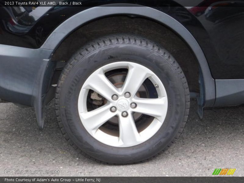 Black / Black 2013 Toyota RAV4 XLE AWD
