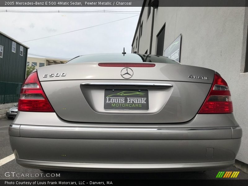Pewter Metallic / Charcoal 2005 Mercedes-Benz E 500 4Matic Sedan