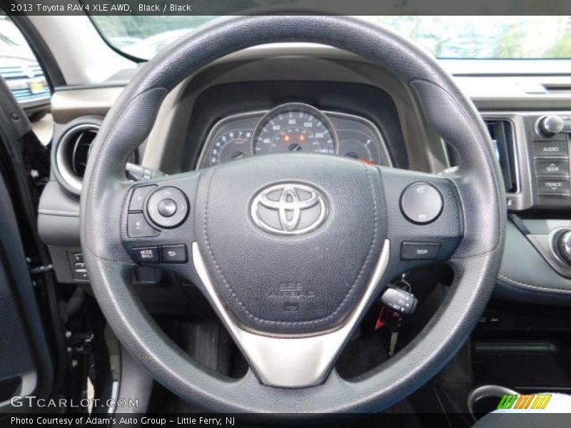 Black / Black 2013 Toyota RAV4 XLE AWD
