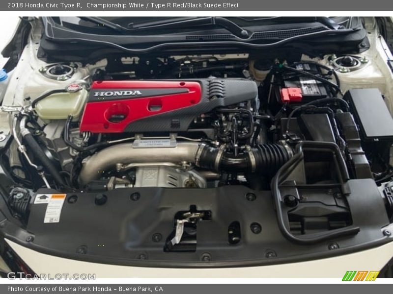  2018 Civic Type R Engine - 2.0 Liter Turbocharged DOHC 16-Valve VTEC 4 Cylinder