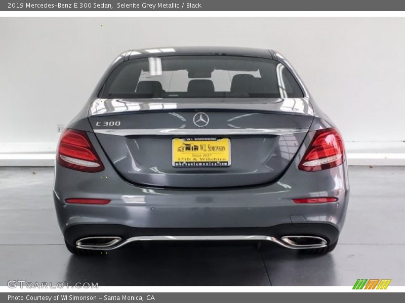 Selenite Grey Metallic / Black 2019 Mercedes-Benz E 300 Sedan