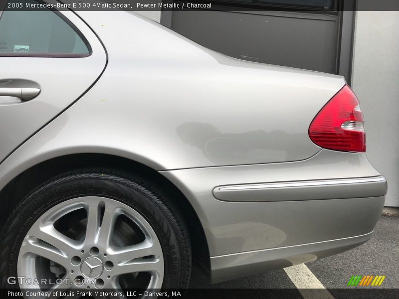 Pewter Metallic / Charcoal 2005 Mercedes-Benz E 500 4Matic Sedan