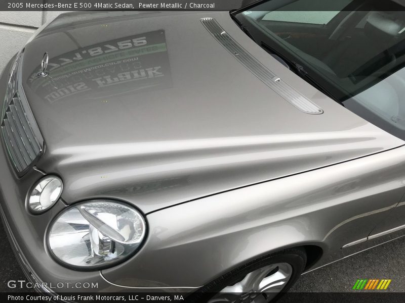 Pewter Metallic / Charcoal 2005 Mercedes-Benz E 500 4Matic Sedan