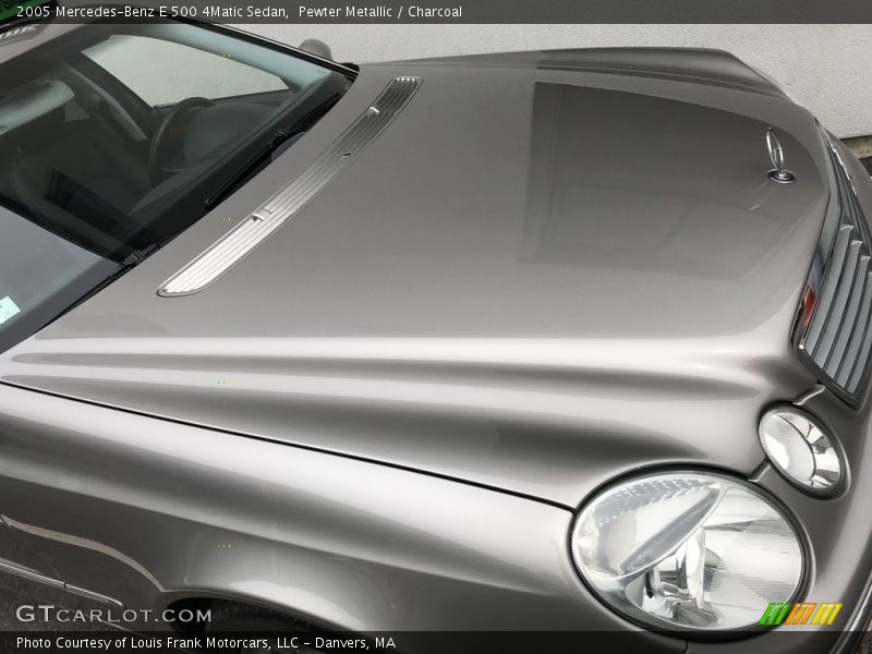 Pewter Metallic / Charcoal 2005 Mercedes-Benz E 500 4Matic Sedan