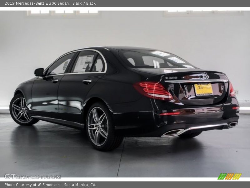 Black / Black 2019 Mercedes-Benz E 300 Sedan