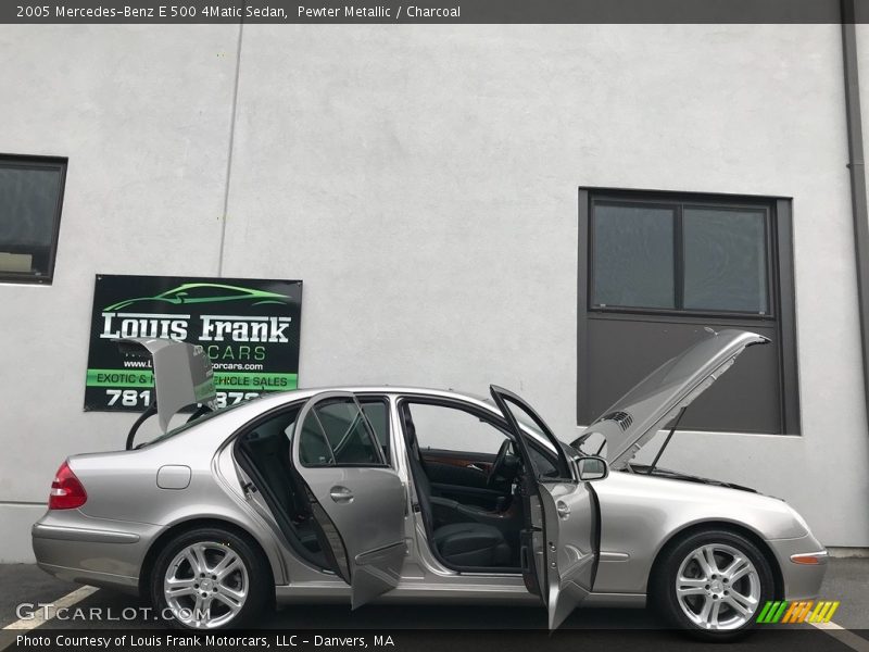 Pewter Metallic / Charcoal 2005 Mercedes-Benz E 500 4Matic Sedan