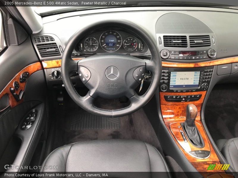 Pewter Metallic / Charcoal 2005 Mercedes-Benz E 500 4Matic Sedan