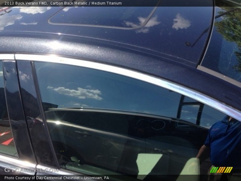 Carbon Black Metallic / Medium Titanium 2013 Buick Verano FWD