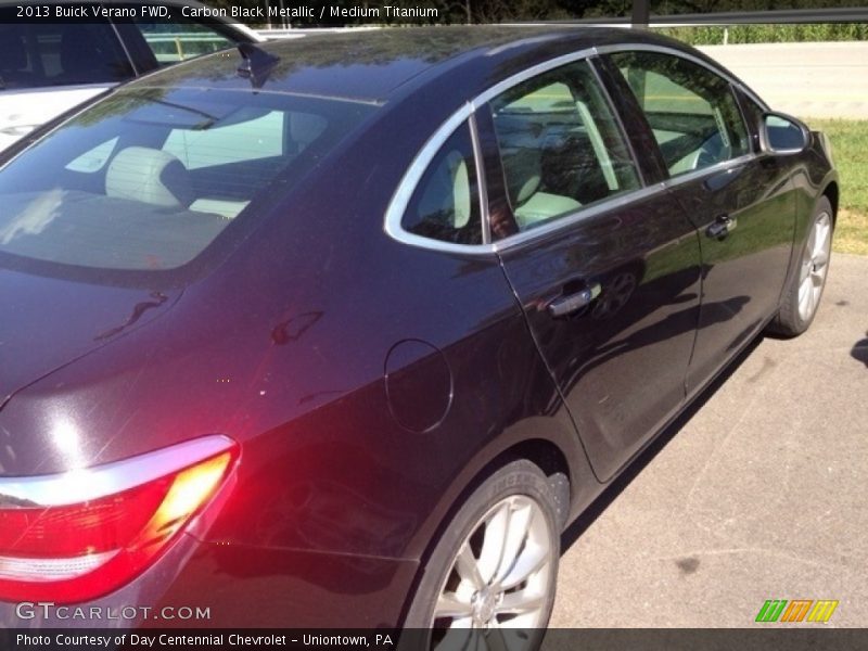 Carbon Black Metallic / Medium Titanium 2013 Buick Verano FWD