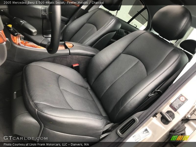 Pewter Metallic / Charcoal 2005 Mercedes-Benz E 500 4Matic Sedan