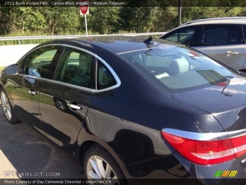 Carbon Black Metallic / Medium Titanium 2013 Buick Verano FWD