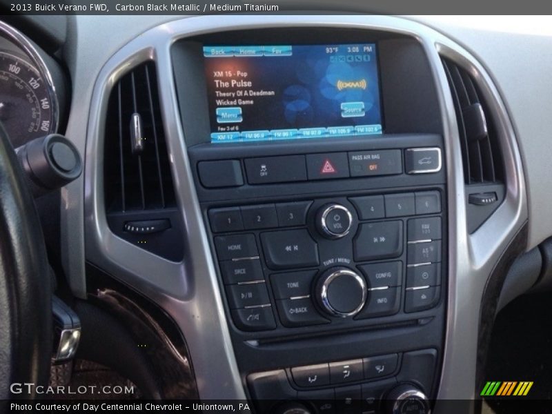 Carbon Black Metallic / Medium Titanium 2013 Buick Verano FWD