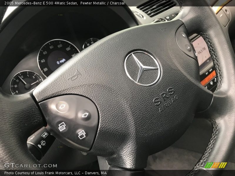 Pewter Metallic / Charcoal 2005 Mercedes-Benz E 500 4Matic Sedan