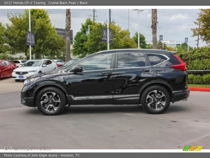 Crystal Black Pearl / Black 2017 Honda CR-V Touring