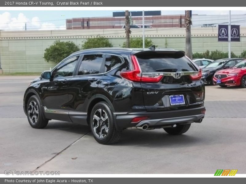Crystal Black Pearl / Black 2017 Honda CR-V Touring