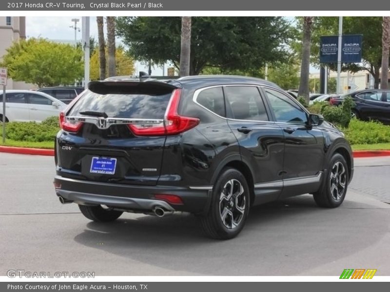 Crystal Black Pearl / Black 2017 Honda CR-V Touring