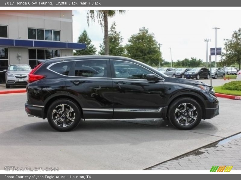 Crystal Black Pearl / Black 2017 Honda CR-V Touring