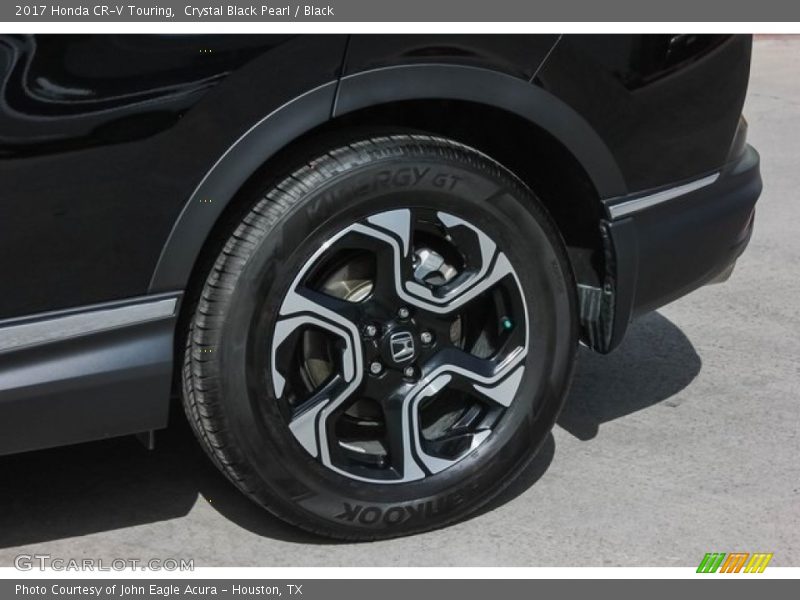 Crystal Black Pearl / Black 2017 Honda CR-V Touring
