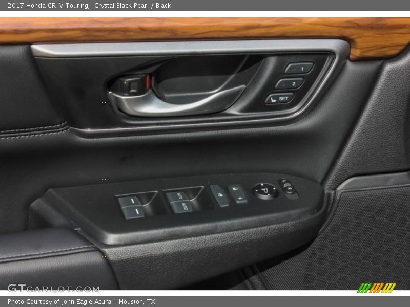 Crystal Black Pearl / Black 2017 Honda CR-V Touring