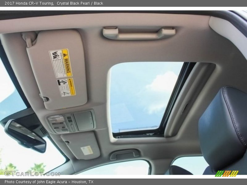 Crystal Black Pearl / Black 2017 Honda CR-V Touring