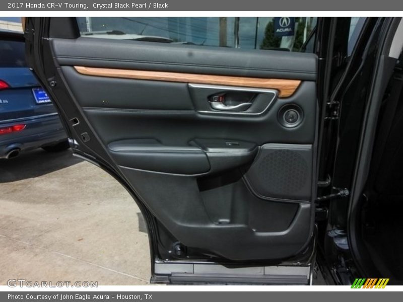 Crystal Black Pearl / Black 2017 Honda CR-V Touring