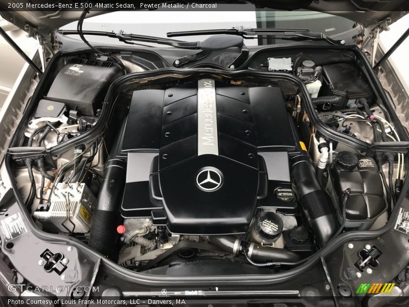 Pewter Metallic / Charcoal 2005 Mercedes-Benz E 500 4Matic Sedan