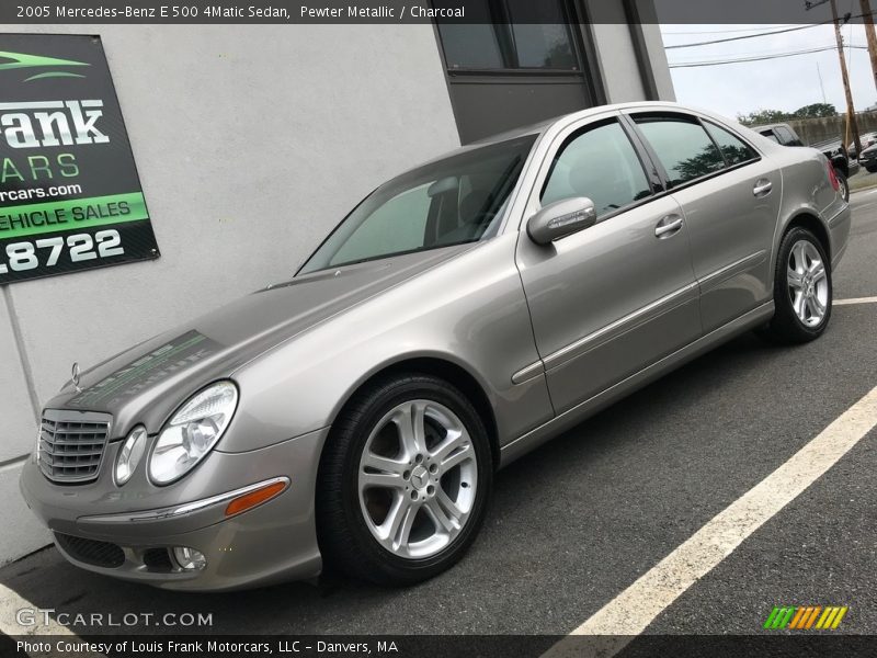 Pewter Metallic / Charcoal 2005 Mercedes-Benz E 500 4Matic Sedan