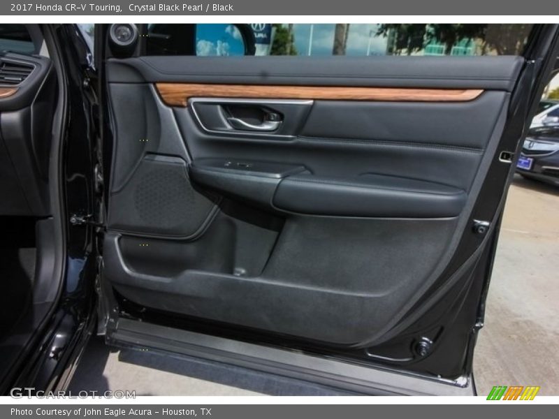 Crystal Black Pearl / Black 2017 Honda CR-V Touring