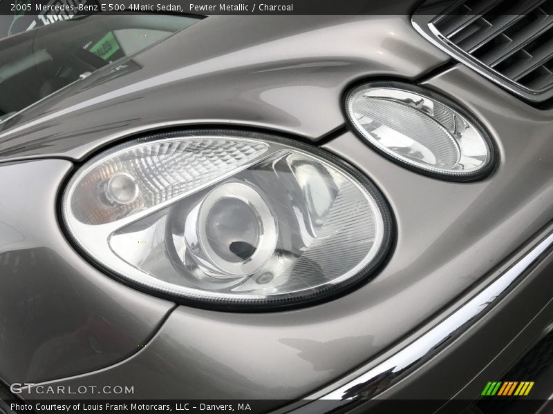 Pewter Metallic / Charcoal 2005 Mercedes-Benz E 500 4Matic Sedan