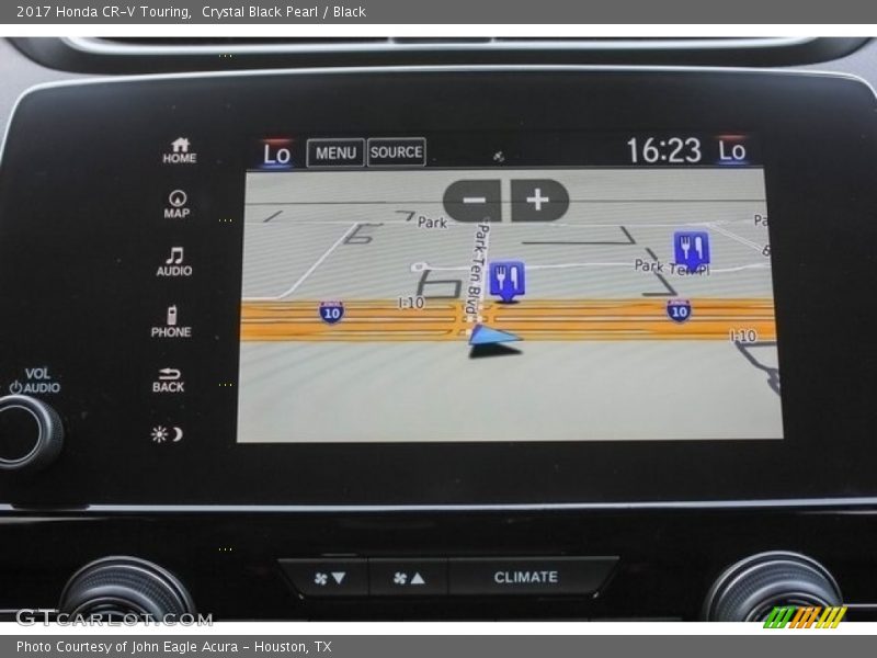 Crystal Black Pearl / Black 2017 Honda CR-V Touring