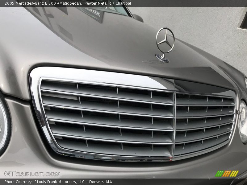 Pewter Metallic / Charcoal 2005 Mercedes-Benz E 500 4Matic Sedan