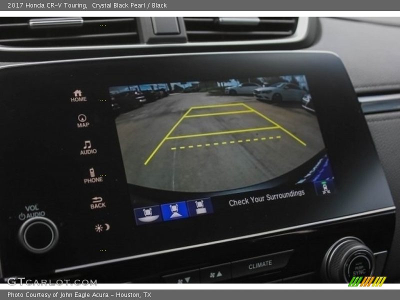 Crystal Black Pearl / Black 2017 Honda CR-V Touring