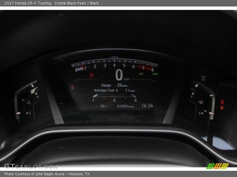 Crystal Black Pearl / Black 2017 Honda CR-V Touring