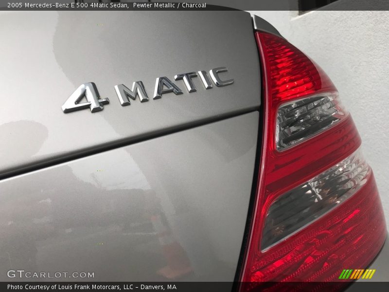 Pewter Metallic / Charcoal 2005 Mercedes-Benz E 500 4Matic Sedan