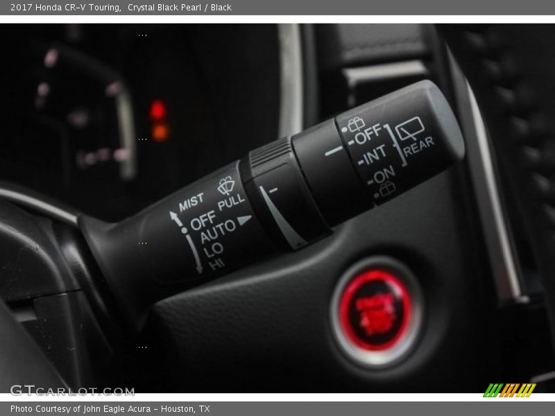 Crystal Black Pearl / Black 2017 Honda CR-V Touring