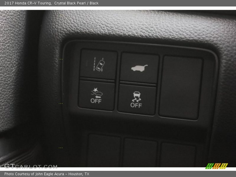 Crystal Black Pearl / Black 2017 Honda CR-V Touring