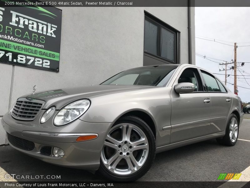 Pewter Metallic / Charcoal 2005 Mercedes-Benz E 500 4Matic Sedan