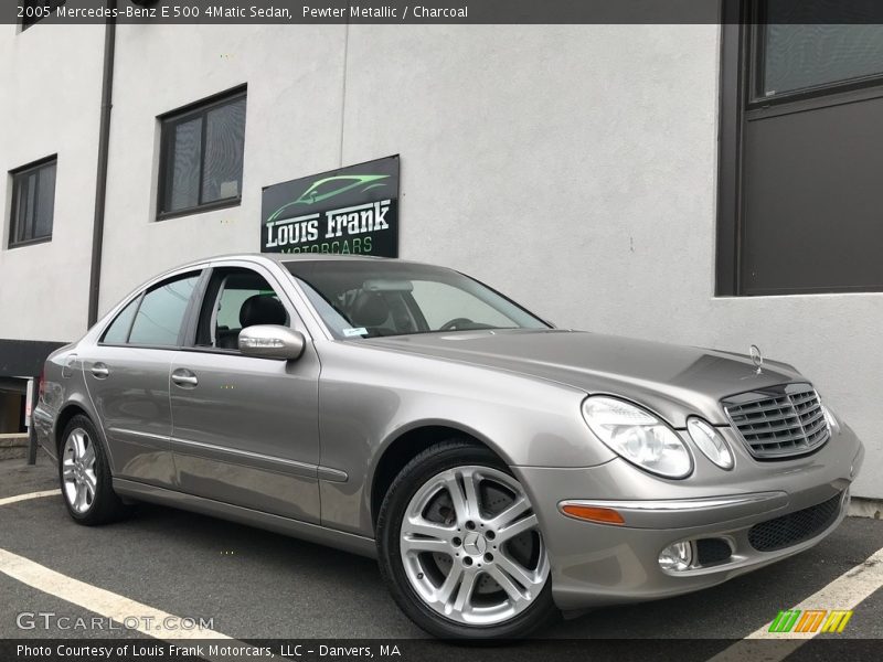 Pewter Metallic / Charcoal 2005 Mercedes-Benz E 500 4Matic Sedan