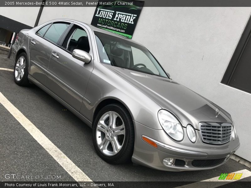 Pewter Metallic / Charcoal 2005 Mercedes-Benz E 500 4Matic Sedan