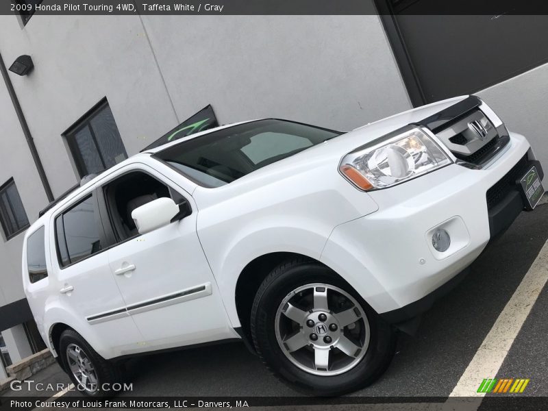 Taffeta White / Gray 2009 Honda Pilot Touring 4WD